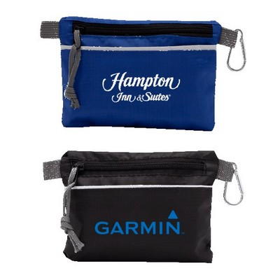 Travel & Hygiene Kit in a Zippered Pouch